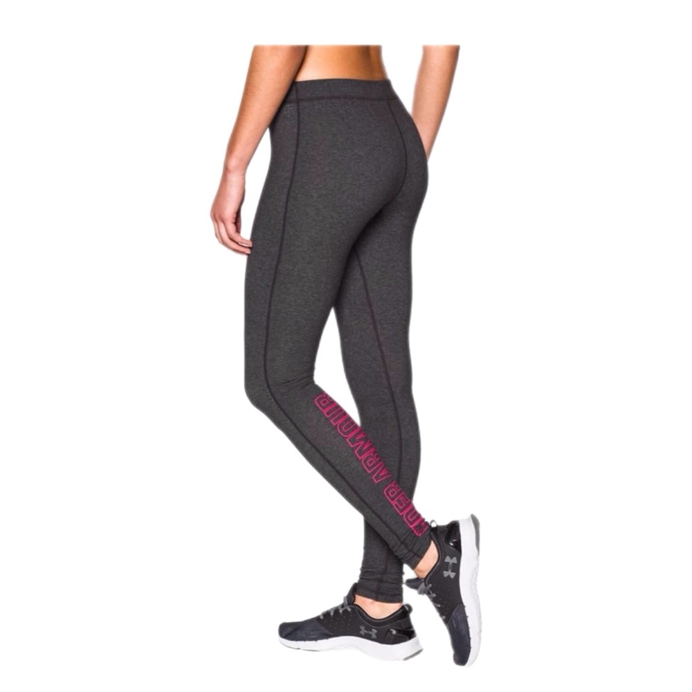 Under Armour‎ Leggings Womens XL Gray Compression Workout Running Leggings Gym